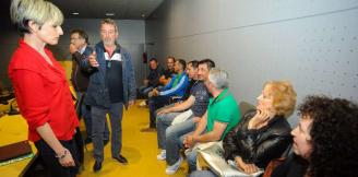 Villanueva presenta su lista electoral a los parquistas